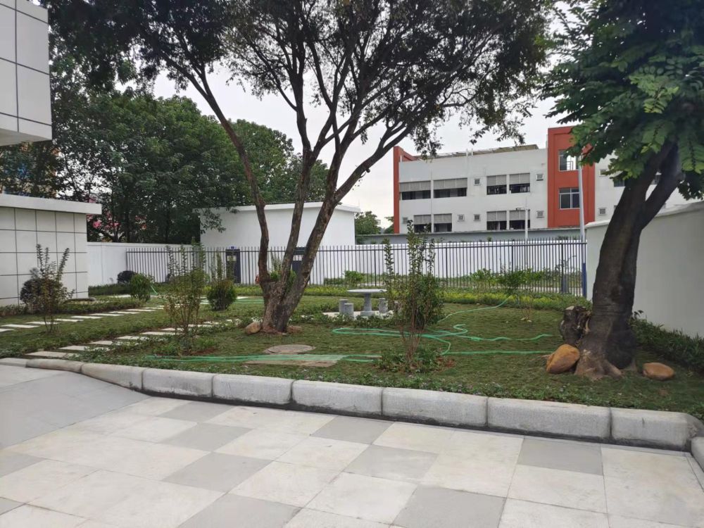 中海油新西加油站小花園及雨污分流改造項目