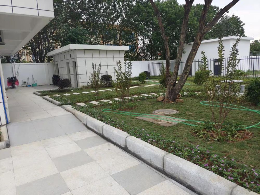 中海油新西加油站小花園及雨污分流改造項目