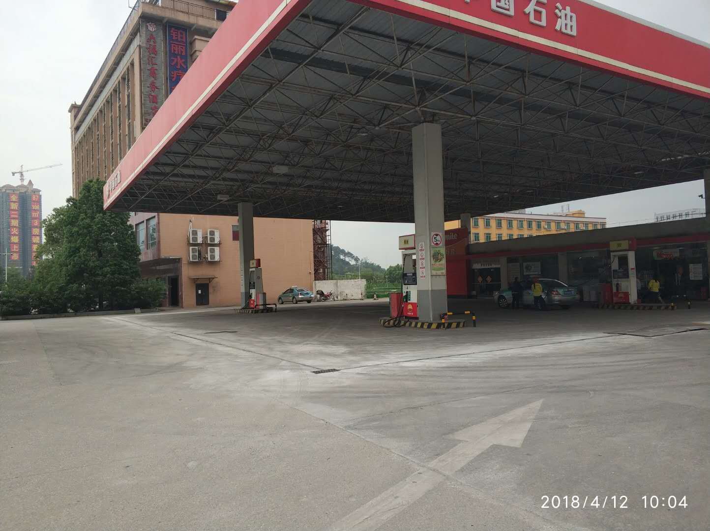 中油BP斗山二號加油站環保溝維修工程